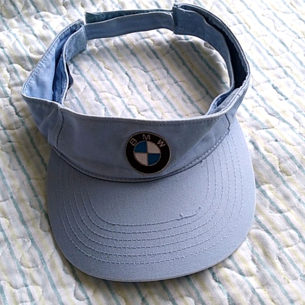 BMW visor light blue with emblem